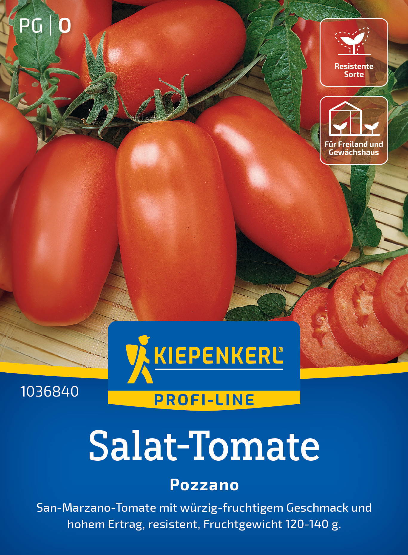 Salat-Tomatensamen Pozzano, F1