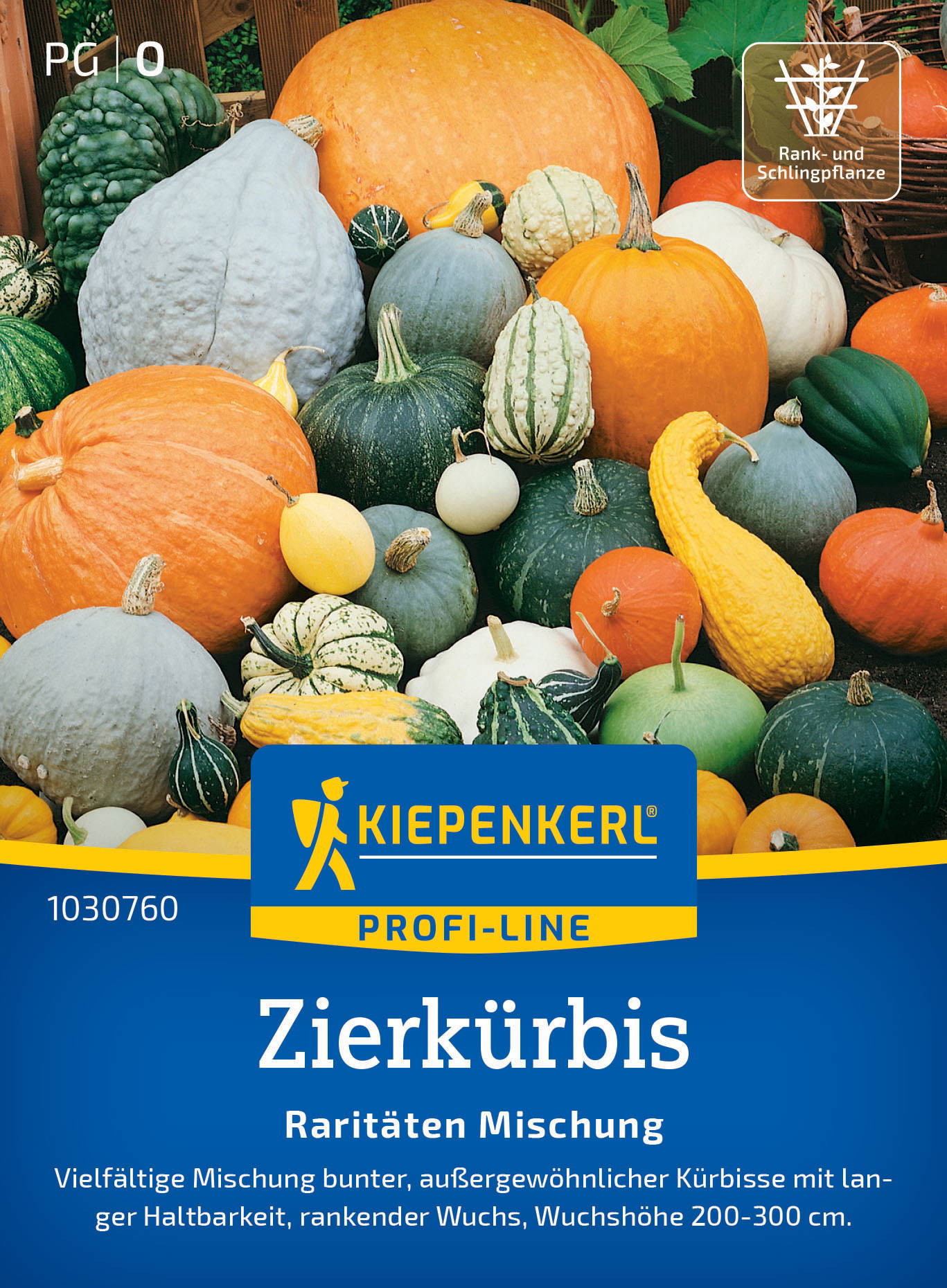 Zierkürbissamen Raritäten Mischung