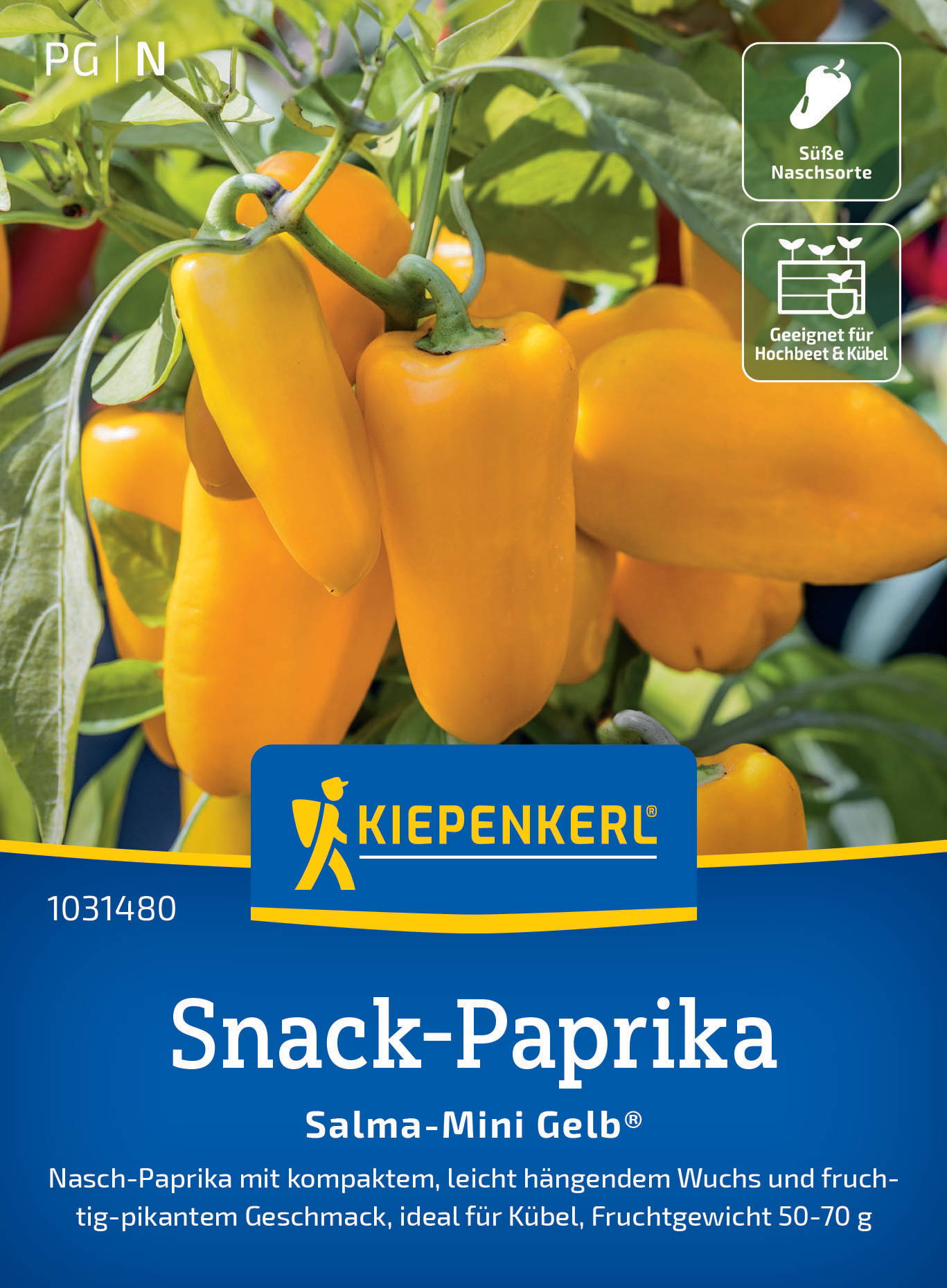 Paprikasamen Salma-Mini Gelb®