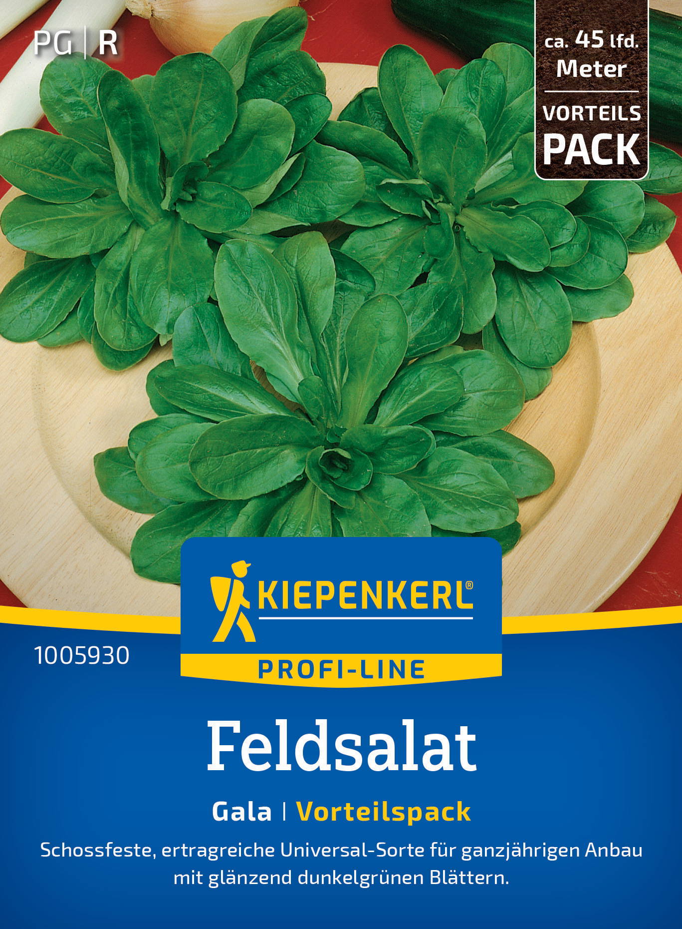 Feldsalatsamen Gala, Vorteilspackung
